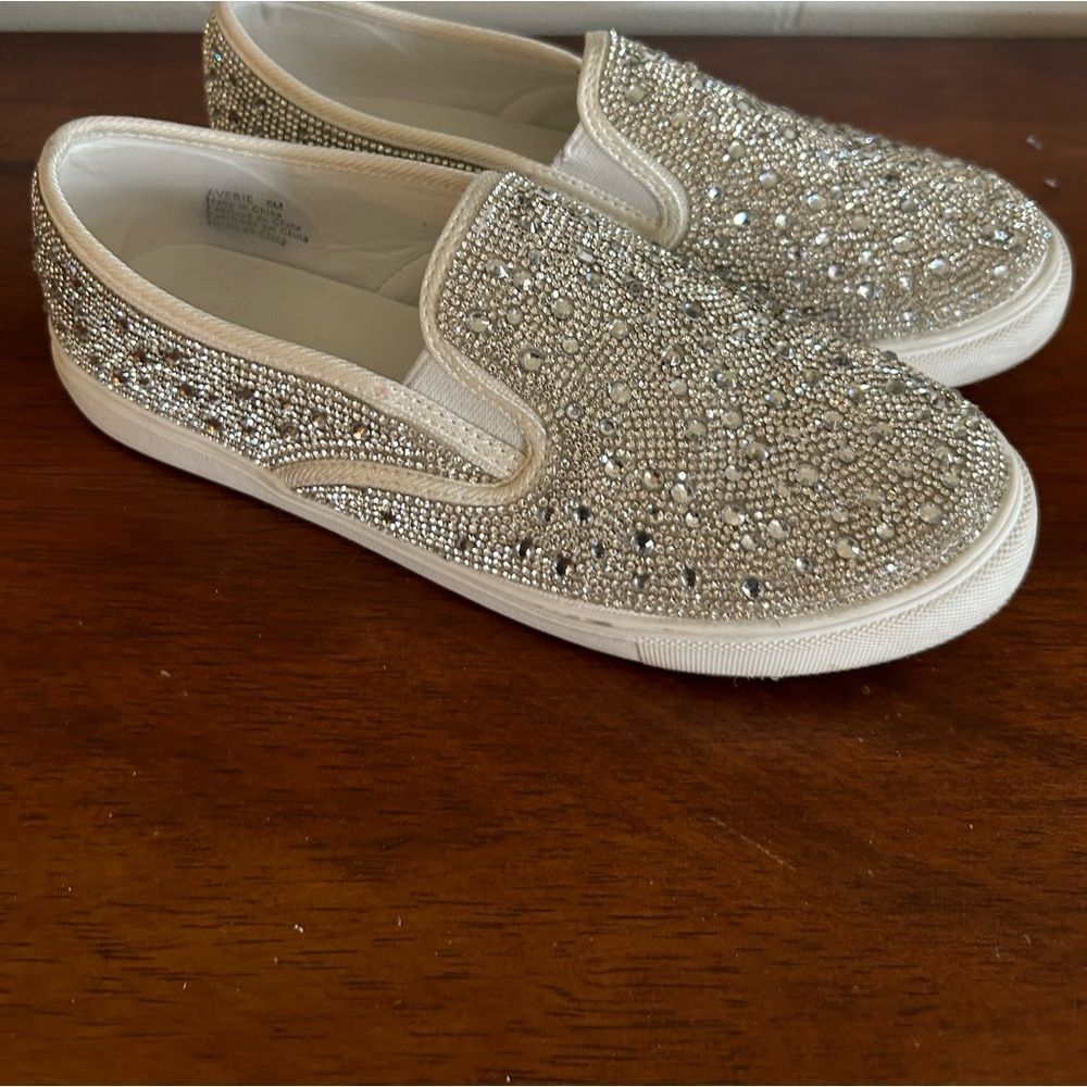 David’s Bridal Wedding Rhinestone Sneakers